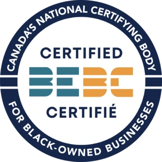 Canadian Black-owned business certification badge